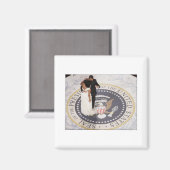 ミシェルとバラク・オバマ マグネット (正面/裏面)