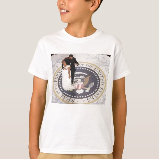 ミシェルとバラク・オバマ Tシャツ (正面)