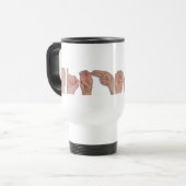 ミシェルに名前を付ける トラベルマグ (正面左)