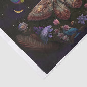 ミシェルの羽ばたきカラフル月 薄葉紙 (詳細)