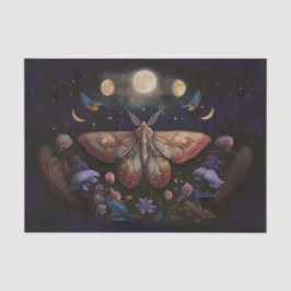 ミシェルの羽ばたきカラフル月 薄葉紙