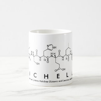 ミシェルペプチド名mug コーヒーマグカップ
