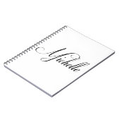 ミシェル書道 ノートブック (左側)