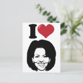 ミシェル・オバマが大好き ポストカード (スタンド正面)