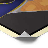 ミシェル・オバマ大統領夫人 ポスター (角)