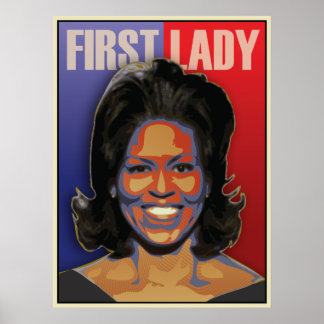 ミシェル・オバマ大統領夫人 ポスター