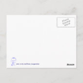 ミシェル・オバマ大統領夫人 ポストカード (裏面)