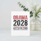 ミシェル・オバマ大統領2028年 シーズンポストカード (スタンド正面)