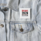ミシェル・オバマ大統領2028年 缶バッジ (インサイチュ)
