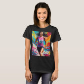 ミシェル・オバマ走の Tシャツ (正面フル)