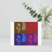 ミシェル・オバマ ポストカード (スタンド正面)