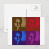 ミシェル・オバマ ポストカード (正面/裏面)