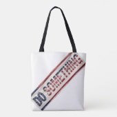 ミシェル・オバマ「何かをする」トートバッグ トートバッグ (裏面)