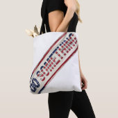 ミシェル・オバマ「何かをする」トートバッグ トートバッグ (クローズアップ)