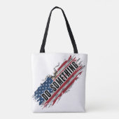 ミシェル・オバマ"何かをする"トートバッグ トートバッグ (裏面)