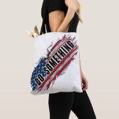 ミシェル・オバマ"何かをする"トートバッグ トートバッグ (クローズアップ)