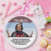 ミシェル・オバマ – 卒業紙プレートYDI ペーパープレート (パーティー)