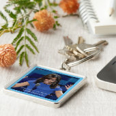 ミシェル・オバマ「We Go High」コレクション キーホルダー (側面)