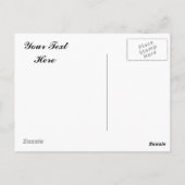 ミシェル・オバマ「Your Text Here」ポストカード ポストカード (裏面)