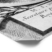 ミシェル・ジャン・セデーヌポートレート ポスター (角)