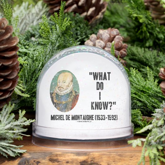 ミシェル・ド・モンテーニュ私が何を知っているか?引用文 (冬)