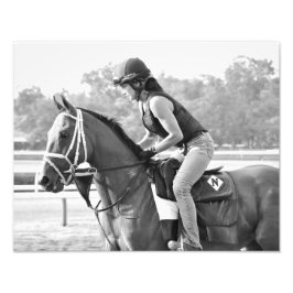 ミシェル・ニヘイがサラトガでオープニングを行う フォトプリント           