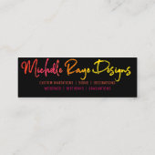 ミシェールのためのおあつらえ コーリングカード (裏面)