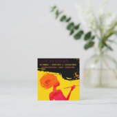 ミシェールのためのカスタムなリスト コーリングカード (スタンド正面)