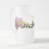 ミシェールのマグ フロストグラスビールジョッキ (正面左)