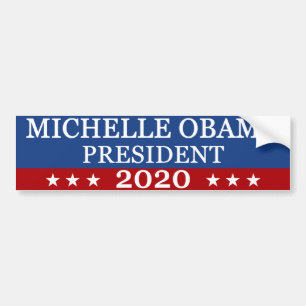 ミシェールオバマの大統領2020年 バンパーステッカー