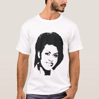 ミシェールオバマの美しい表面 Tシャツ