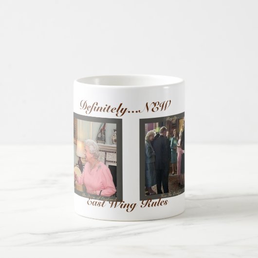 ミシェールオバマ及び女王のマグ コーヒーマグカップ (中央)