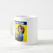 ミシェールリベッター- Yes私達can.png コーヒーマグカップ (正面左)