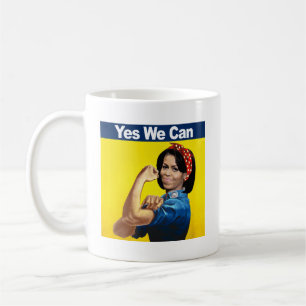 ミシェールリベッター- YES私達CAN.png コーヒーマグカップ