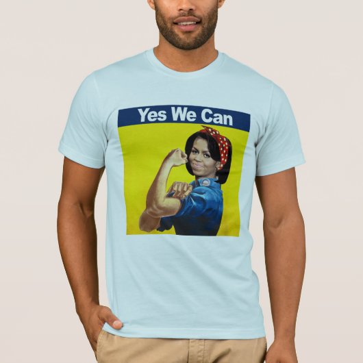 ミシェールリベッター- YES私達CAN.png Tシャツ (正面)