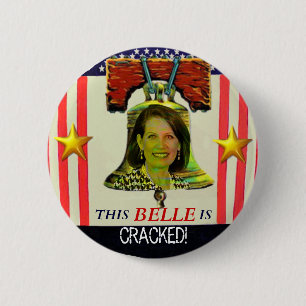 ミシェールBachman自由の鐘ボタン 缶バッジ