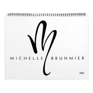ミシェールBrunmier 2012のカレンダー(大きい) カレンダー