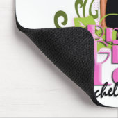 ミシェールO "かわいらしい女の子"はコンピュータパッドを愛します マウスパッド (コーナー)