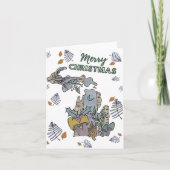 ミシガンからのクリスマスカード シーズンカード (正面)