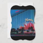 ミシガンからラスベガスへ 招待状 (裏面)