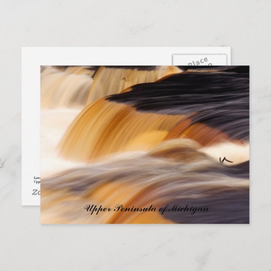 ミシガンの上部半島 ポストカード (正面/裏面)