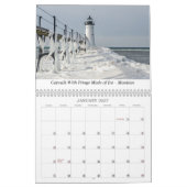 ミシガンの写真のまわりに州 カレンダー (1月 2027)