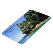 ミシガンの写真の岩 マグネット (左側)