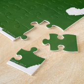 ミシガンの地図 ジグソーパズル (側面)