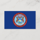 ミシガンの封印ミチランシール 名刺 (正面)