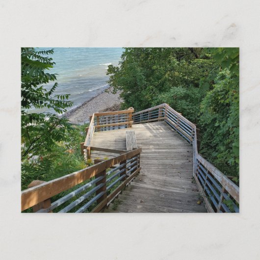 ミシガンの見通し ポストカード (正面)