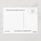 ミシガンはがき ポストカード (裏面)