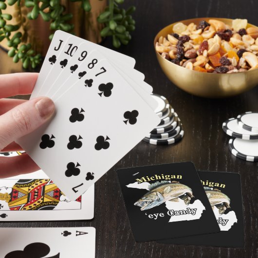 ミシガンアイキャンディおもしろいワレー魚釣り トランプ (インサイチュ)