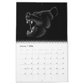 ミシガンアニシナアベー先住民カレンダー カレンダー (1月 2026)