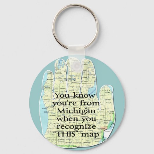 ミシガンキーチェーン キーホルダー (正面)